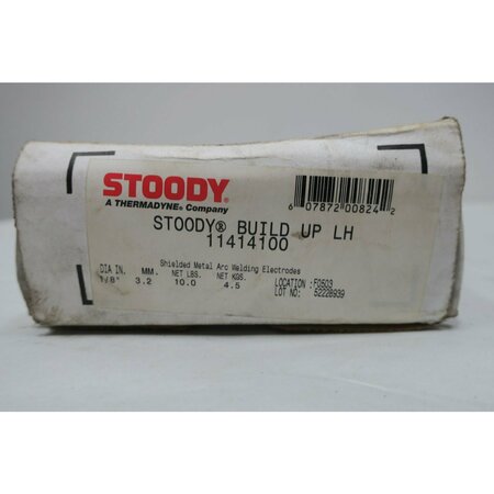 Stoody BUILD-UP LH HARD FACING ELECTRODE 1/8IN 14IN 10LB ELECTRODE 11414100